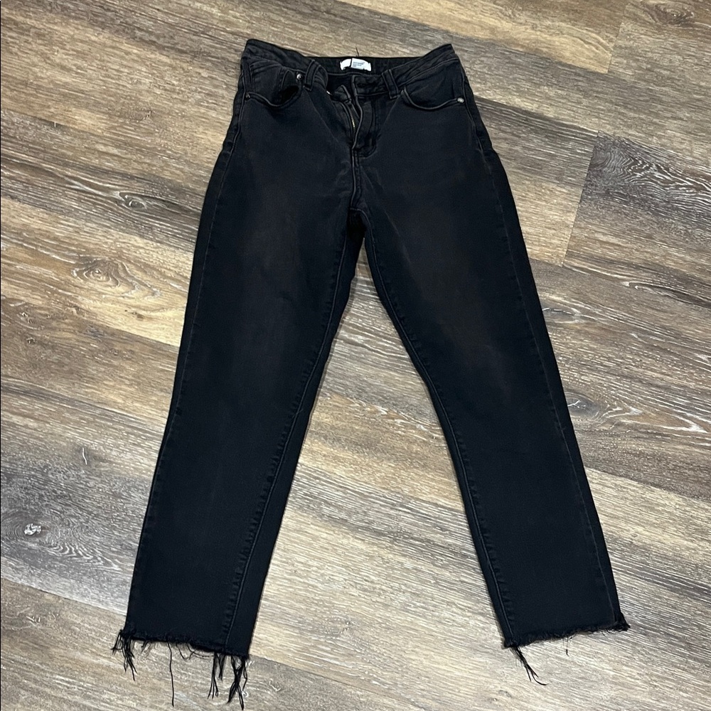 Forever 21 Black Ankle Jeans